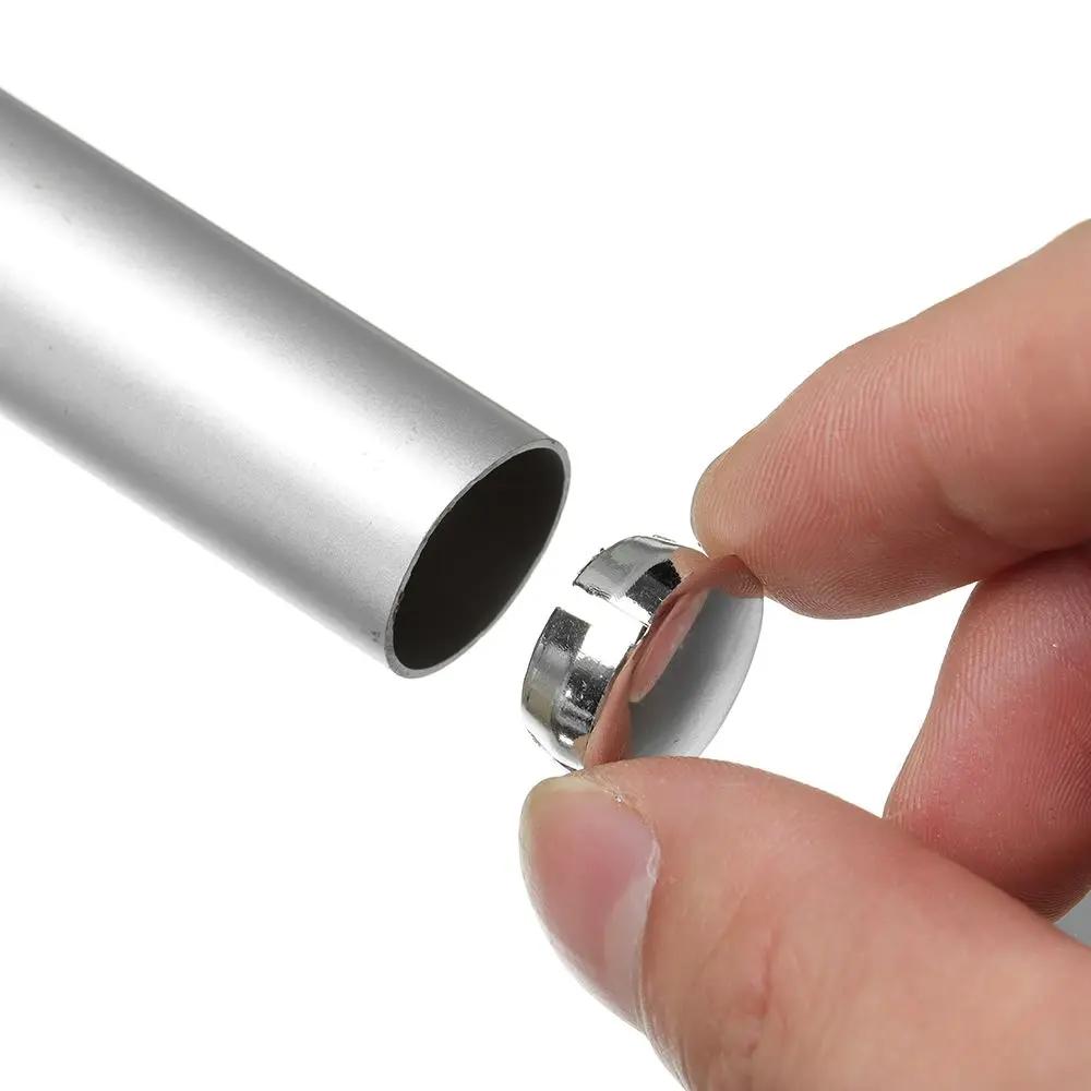 Embout de Tube rond en acier inoxydable, bouchon de pied de meuble, bouchon de jambe, outil quotidie