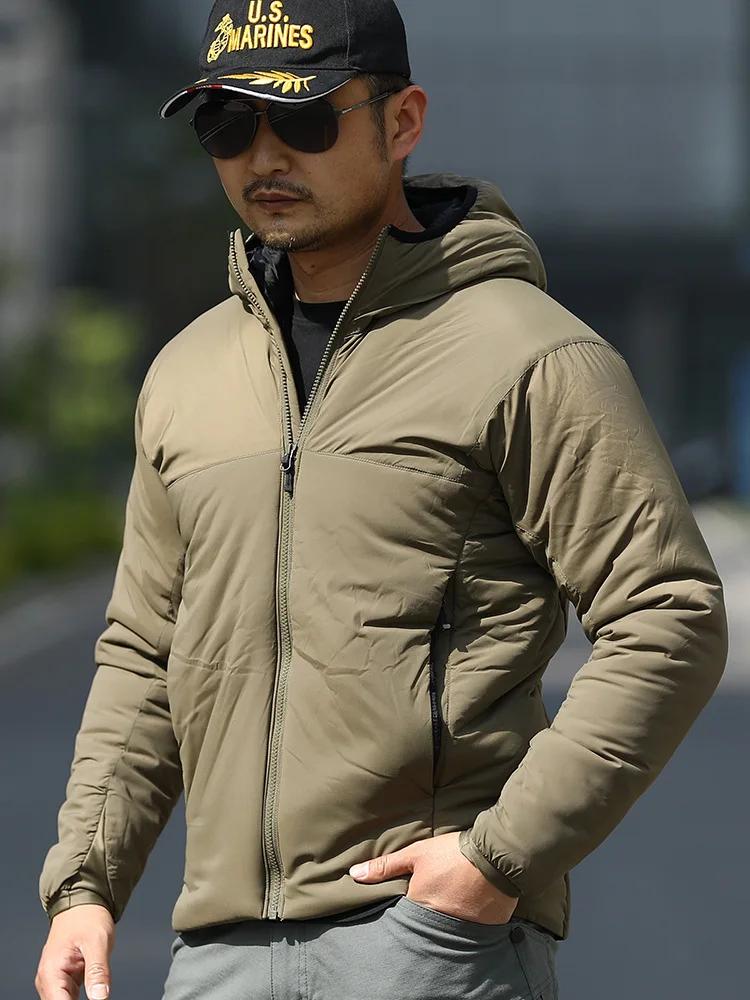 Veste tactique de camouflage militaire ultralégère et imperméable pour homme, manteau polaire coupe-