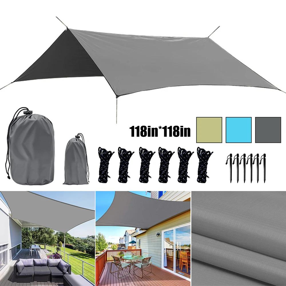 Tente de Camping Oxford Étanche et Pliante, Auvent Ultraléger, Grand Espace, Abri Soleil, Famille Gl