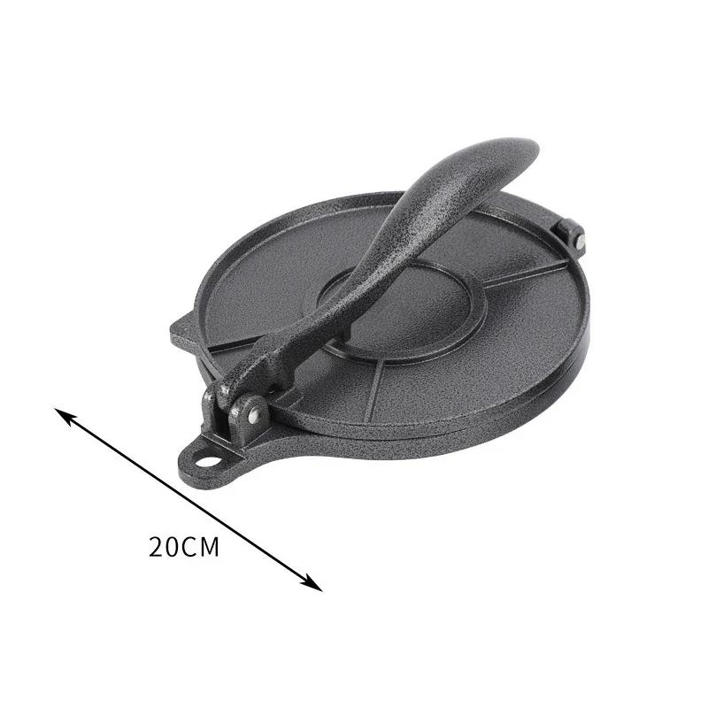 Presse à Tortilla manuelle en alliage d'aluminium, 16/20cm, outils de pressage de pâte pour Tortilla