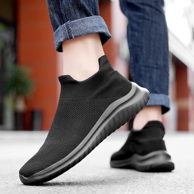 Unisexe hommes femmes chaussures décontractées semelle souple Slip-On hommes baskets femmes chaussur
