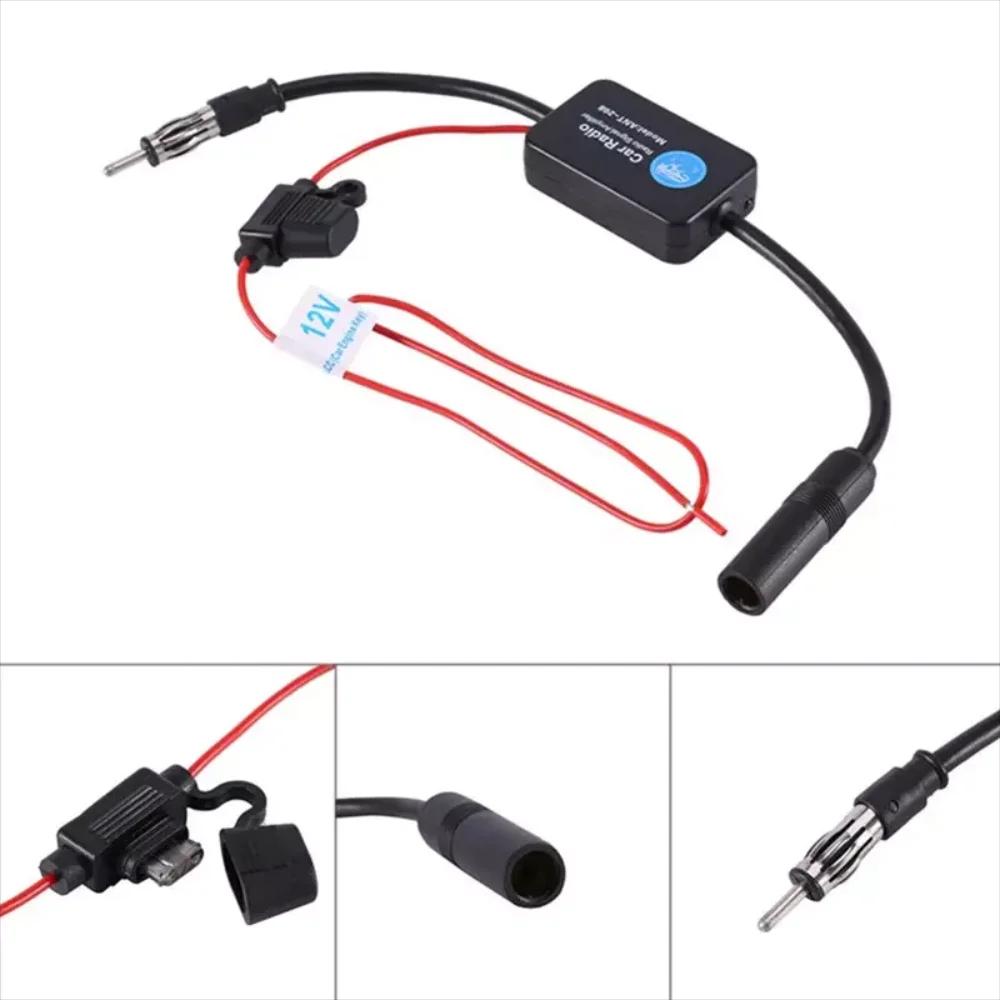 Amplificateur de Signal FM universel, antenne de voiture Anti-interférence, Radio, Booster FM univer