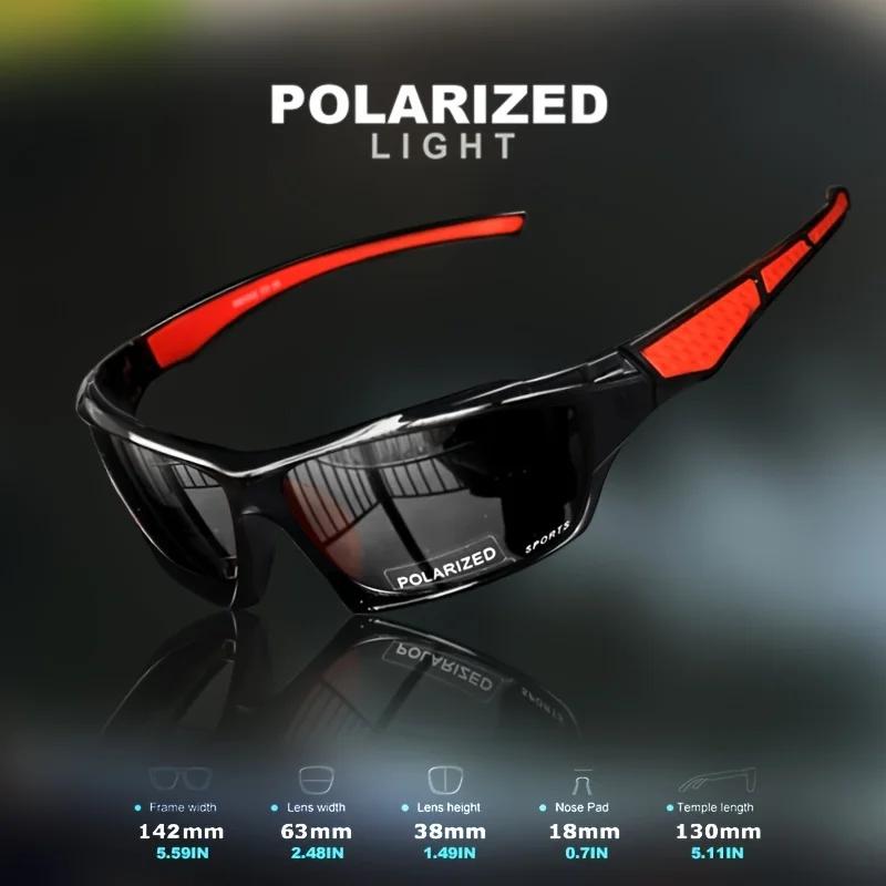 1/3 pièces sport lunettes de soleil polarisées pour hommes léger Vision nocturne hommes nuances cycl