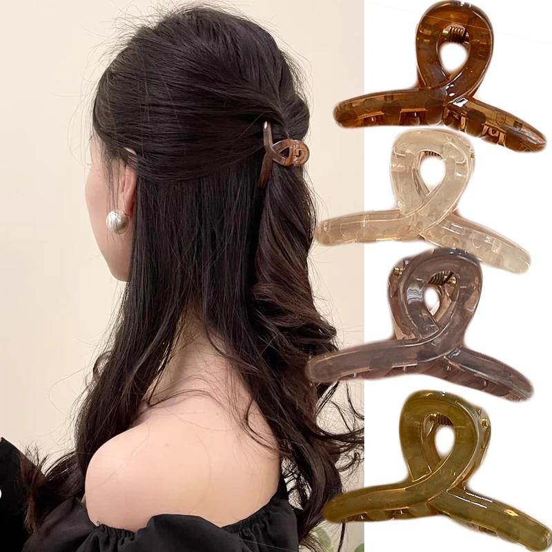 Mini pinces à cheveux en MSI pour femmes, pince requin, pince à frange, demi-cravate douce, vêtement