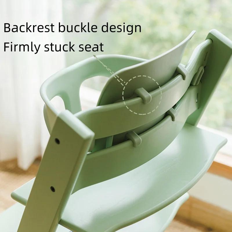 Chaise haute Portable en plastique de sécurité, accessoires de dossier, chaise de bébé, accessoires