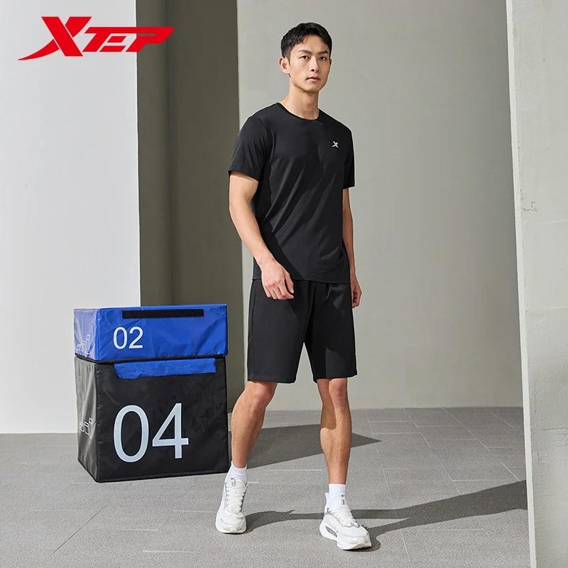 Xtep – combinaison de sport à manches courtes pour hommes, combinaison d'été absorbant la sueur, séc
