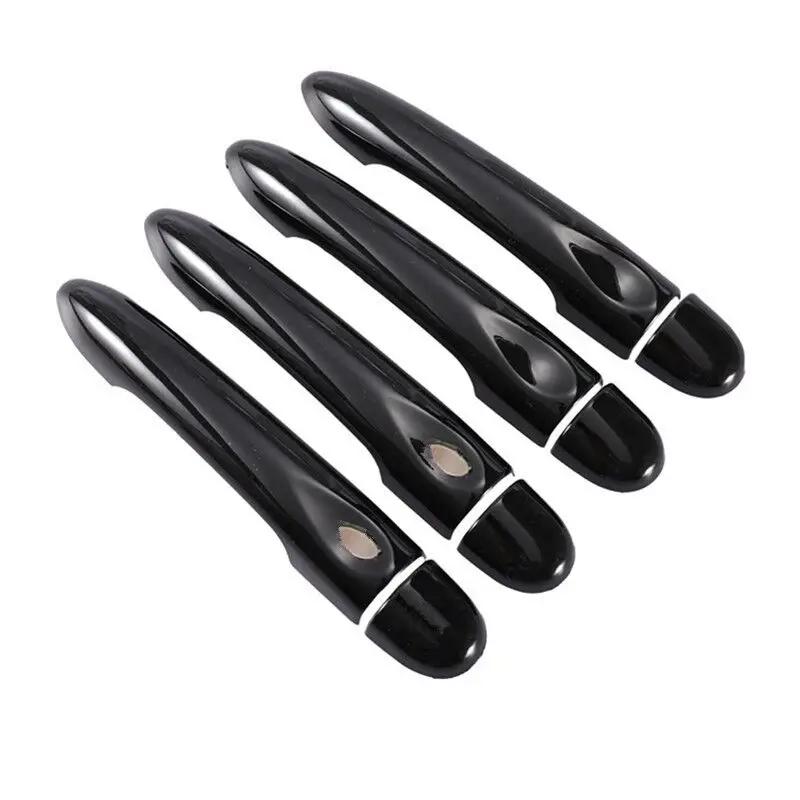 Garniture de poignée de porte noire brillante, accessoires de style, pour Renault Megane 3 MK3 III 2