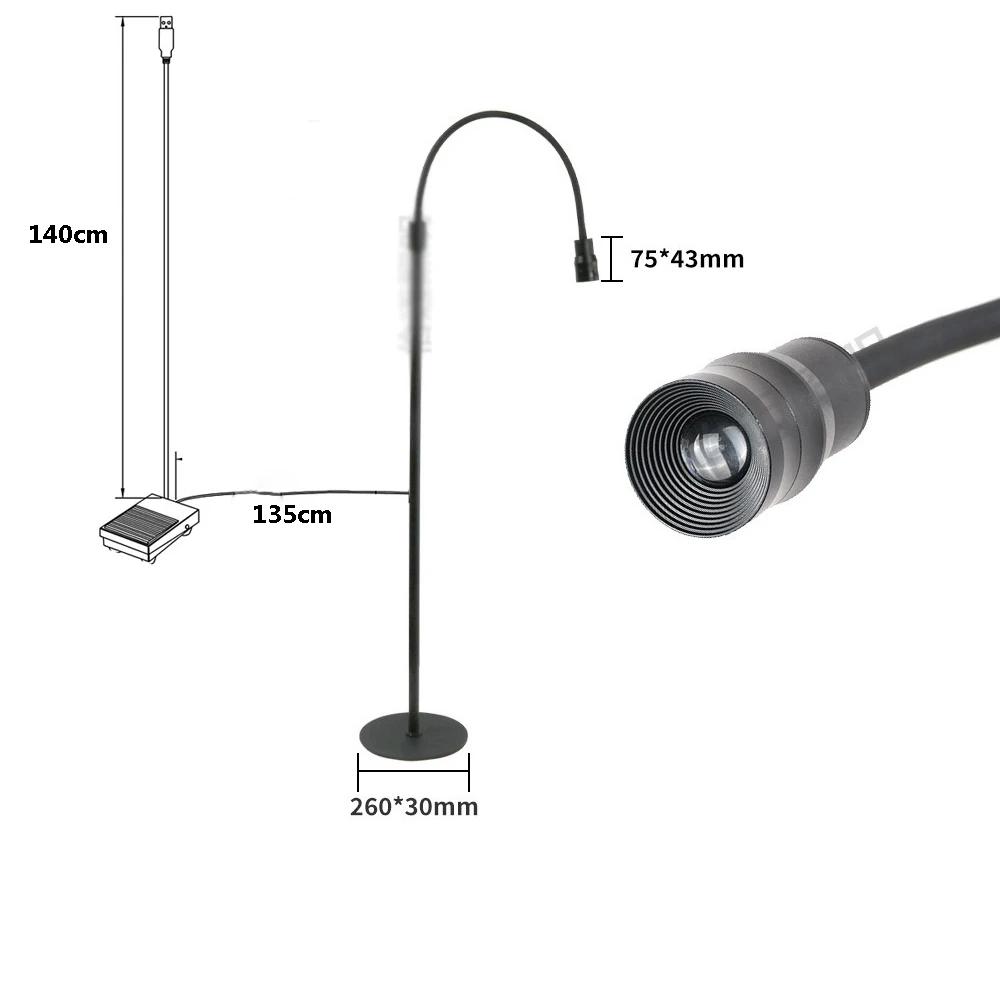 5W USB faux cils colle UV durcissement projecteur régulation faisceau uv cils ongles greffage pied p
