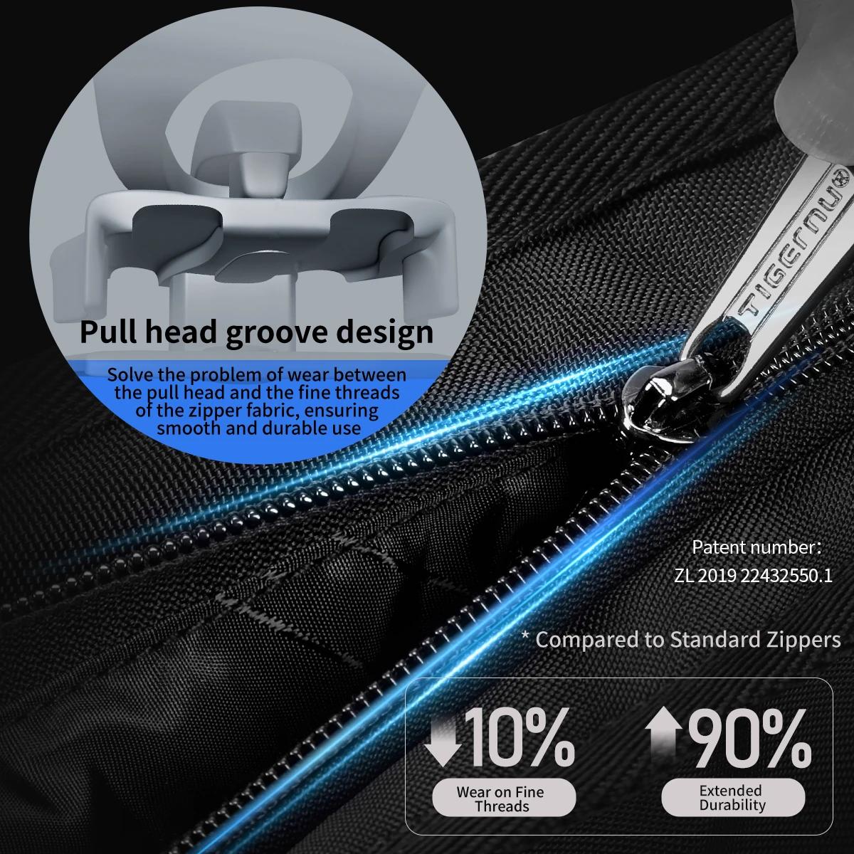 Tigernu mode sacs à bandoulière pour hommes sacs à bandoulière mâle sacs extensibles 13.3 pouces poc