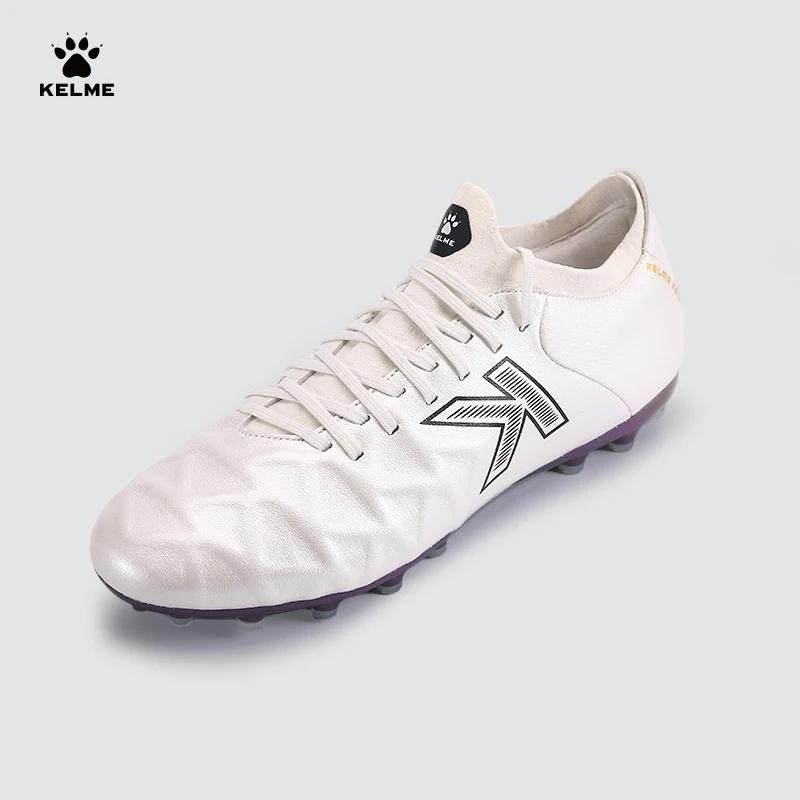 KELME Football MG chaussures crampons en peau de veau Match gazon artificiel antidérapant amorti for
