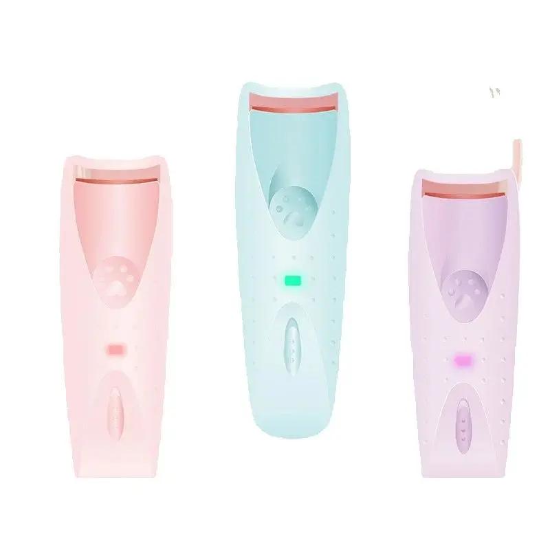 Recourbe-cils chauffant électrique pour femmes, maquillage longue durée, permanente, Clip, outil aut