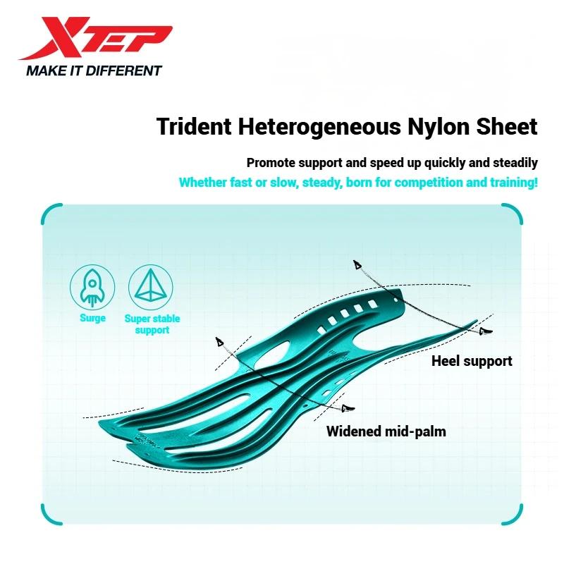 Xtep une pièce modèle 3.0 hommes chaussures de course 2025 printemps confortable stabilité coussin r