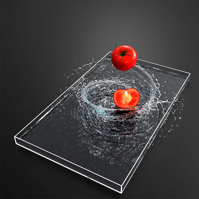 Réservoir d'eau en acrylique Transparent, évier peu profond, Kit de Studio Photo, accessoires de pri
