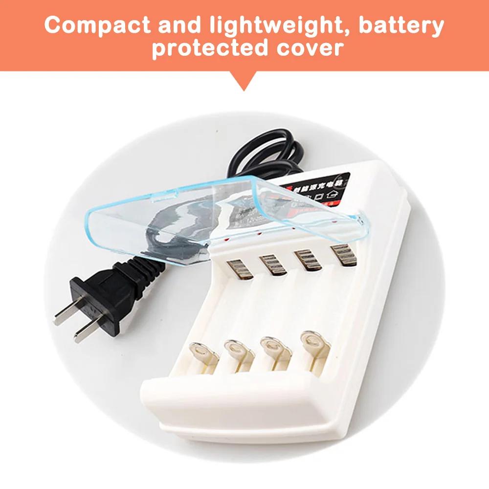 Chargeur rapide de batterie AA AAA 220V ni-cd, 4 emplacements, chargeur intelligent Rechargeable, pr