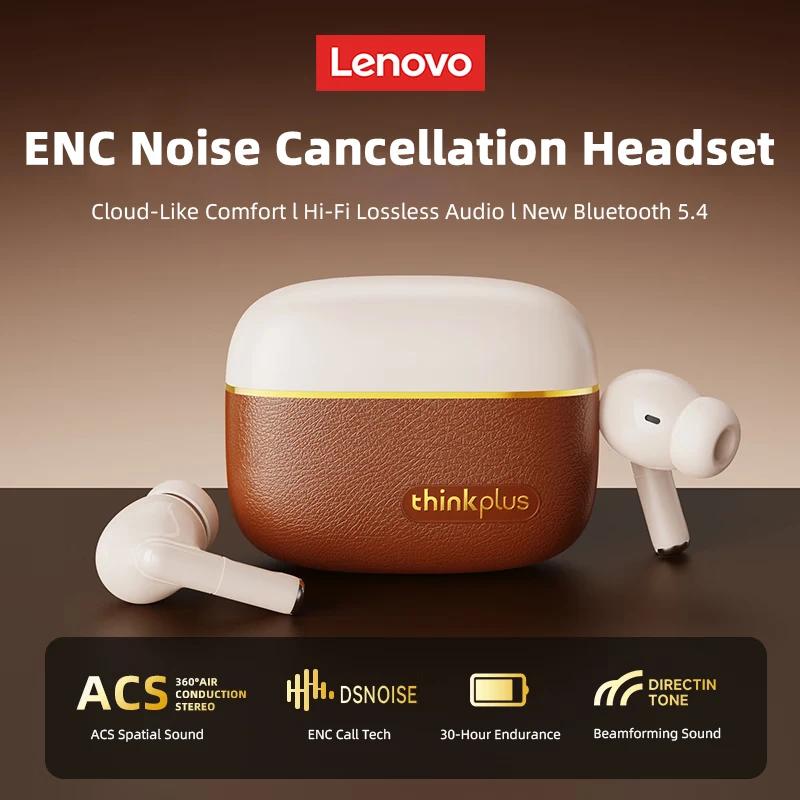 Lenovo LP27 Pro sans fil Bluetooth 5.4 casque Hi-Fi son immersif TWS écouteurs antibruit écouteurs l