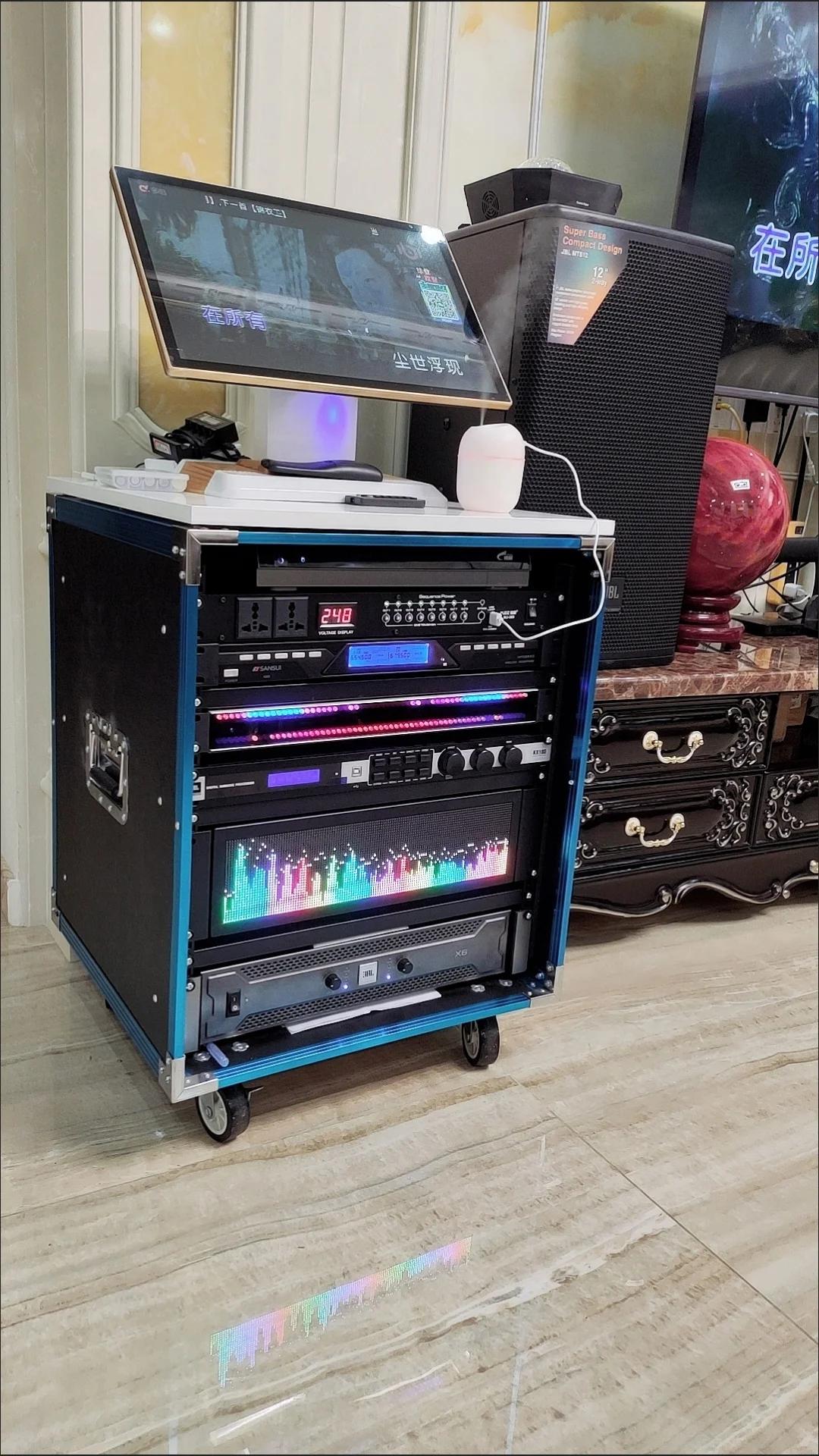 Moniteur audio stéréo professionnel AS1000, affichage de musique, moniteur, armoire 3U, RVB 514-up,