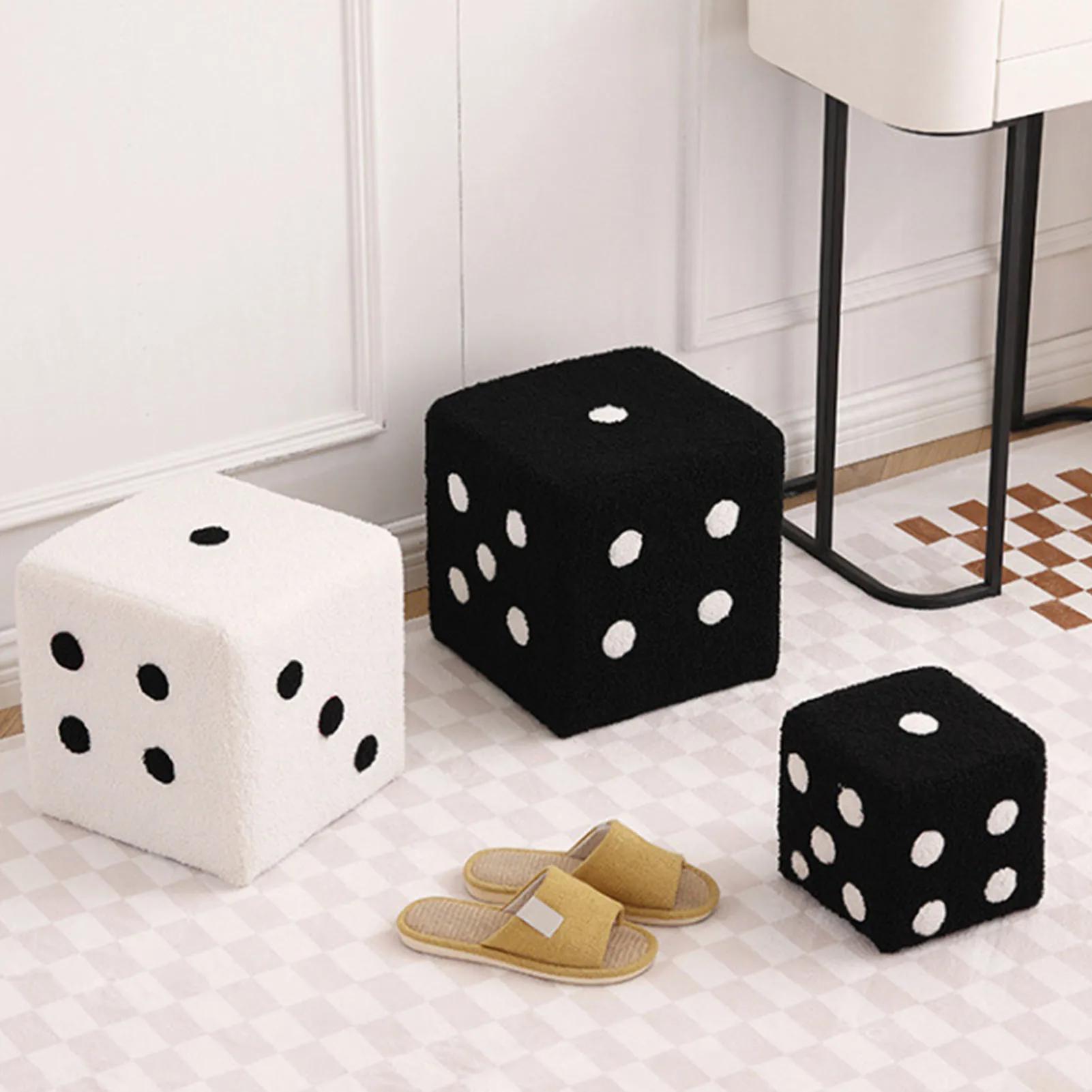 Tabouret de pied doux, confortable, simple, chaud, robuste, base pour la maison, salon, chambre à co