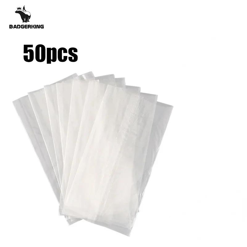 Sacs PVA pour la pêche à la carpe, 50 pièces/lot, sac soluble dans l'eau à dissolution rapide pour l