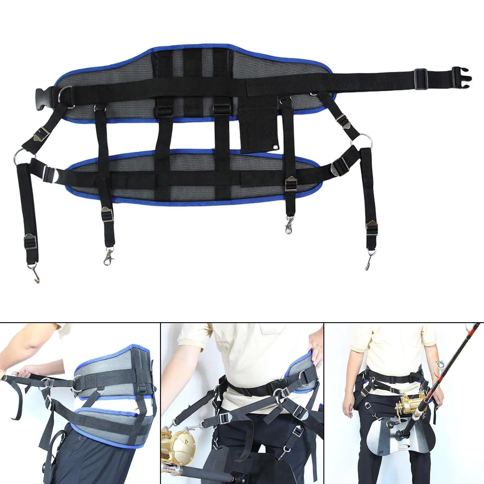 Gilet de pêche ceinture de taille épaule en mer dos gilet de mer pour Kit de pêche à la carpe debout