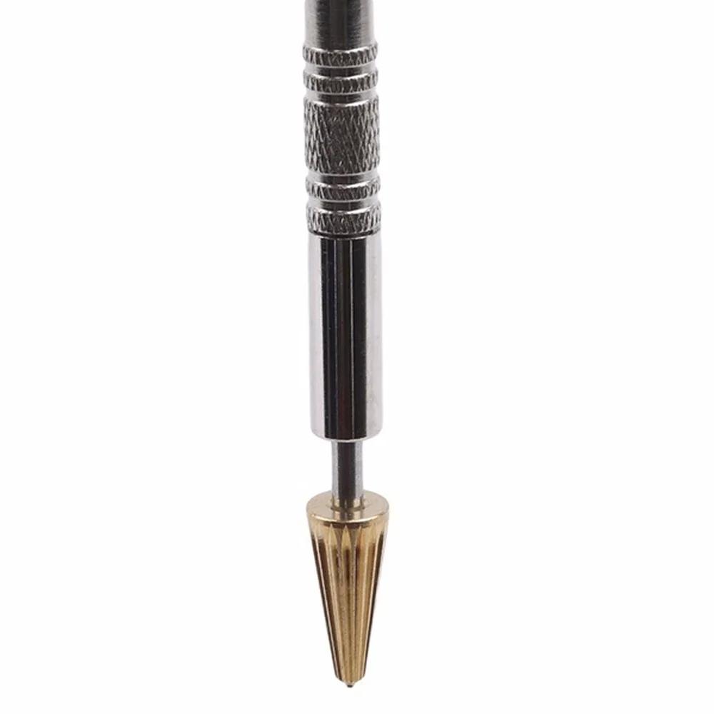 Stylo applicateur de embauà l'huile pour bord en cuir, rouleau de peinture rapide, outil artisanal,