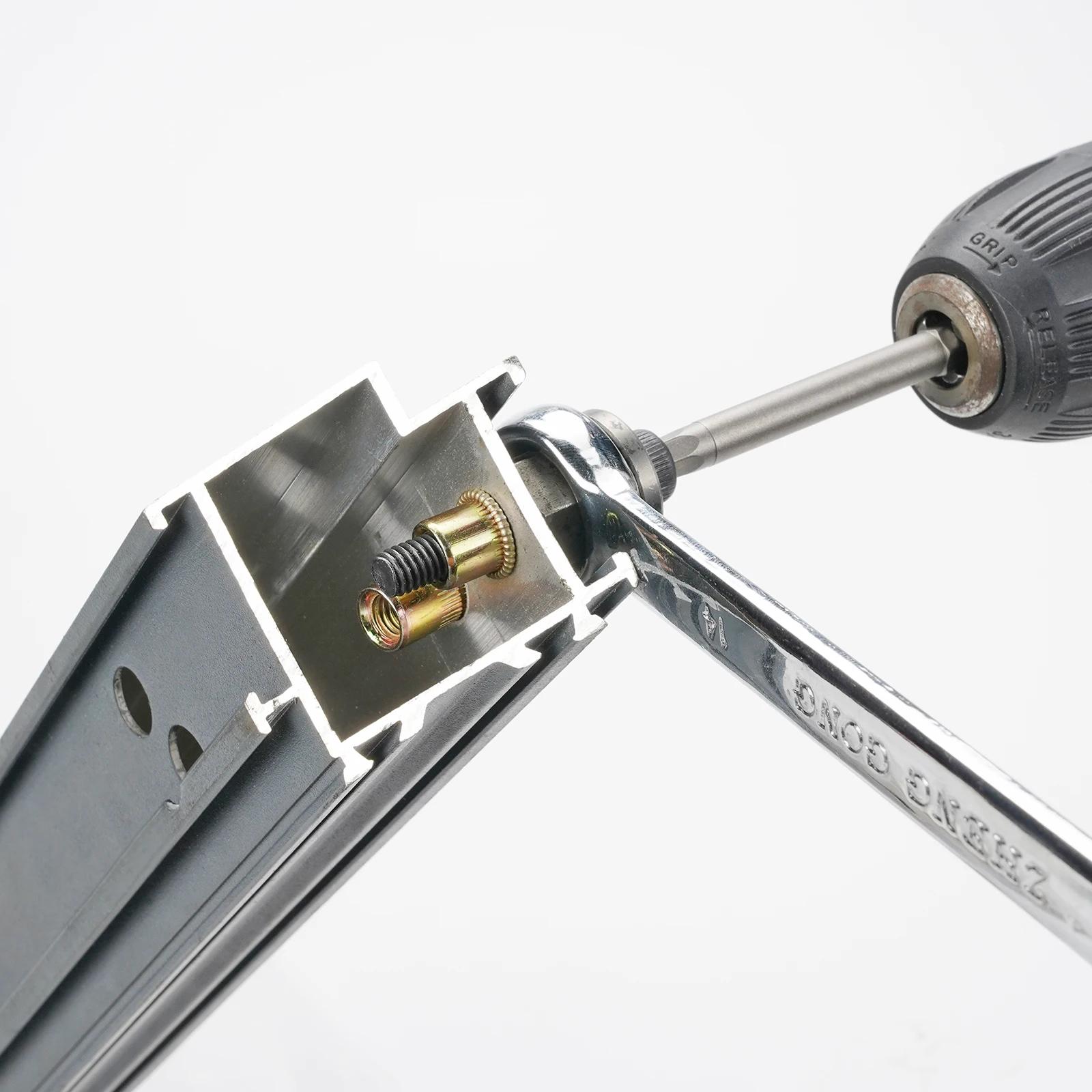 Écrou à rivets manuel, écrous à tête de pistolet, outil d'écrou à rivets, riveteuse manuelle, access