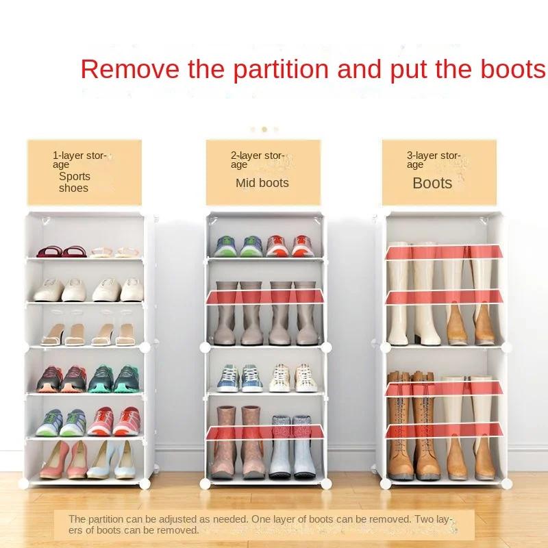 Armoire de rangement pour chaussures T1, petite entrée domestique simple, dortoir moderne, meubles d