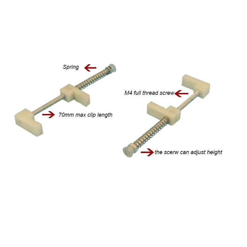 Clip de localisation pour petites lettres, Mini outil de fabrication de panneaux, fixateur de collag