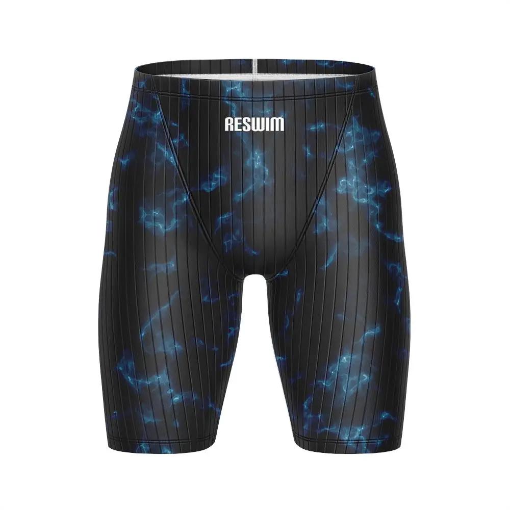 Maillot de bain d'été pour hommes, maillot de bain d'entraînement athlétique, maillot de bain, colla