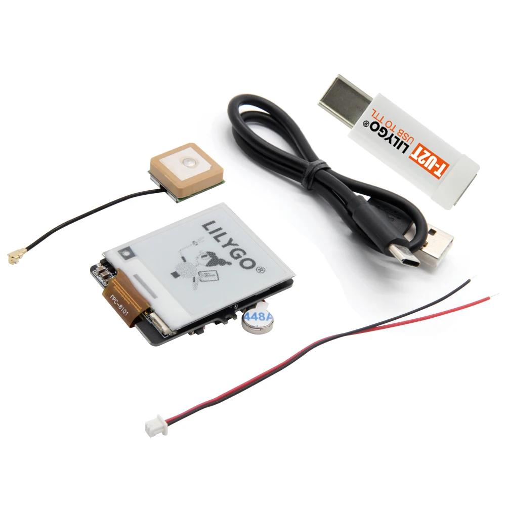 LILYGO® TTGO T-Wrist E-paper Module sans fil , écran de 1.54 pouces ESP32, carte de développement WI