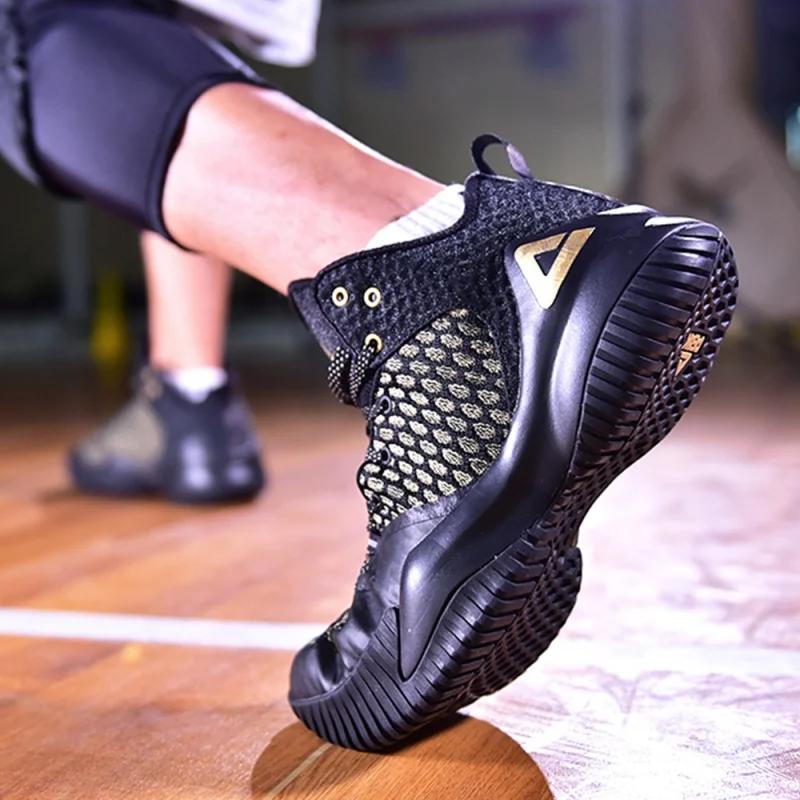 PEAK chaussures de basket-ball pour hommes Lou Williams Street Master coussin Durable antidérapant S