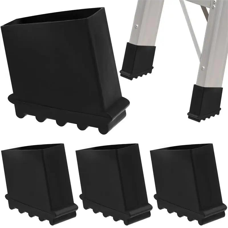 Protège-pieds d'échelle de chaise en caoutchouc pliable, couvre-pieds, coussinets d'extension, prote