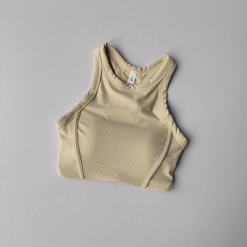 Débardeur yoga dos nageur femme - Combinaison fitness séchage rapide sans manches extérieur