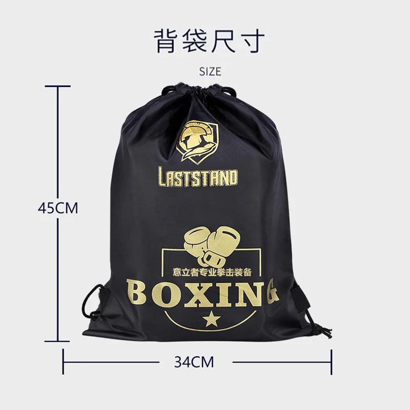 Sac à dos portable pour entraînement d'arts martiaux, gants de boxe, sac de protection, équipement d