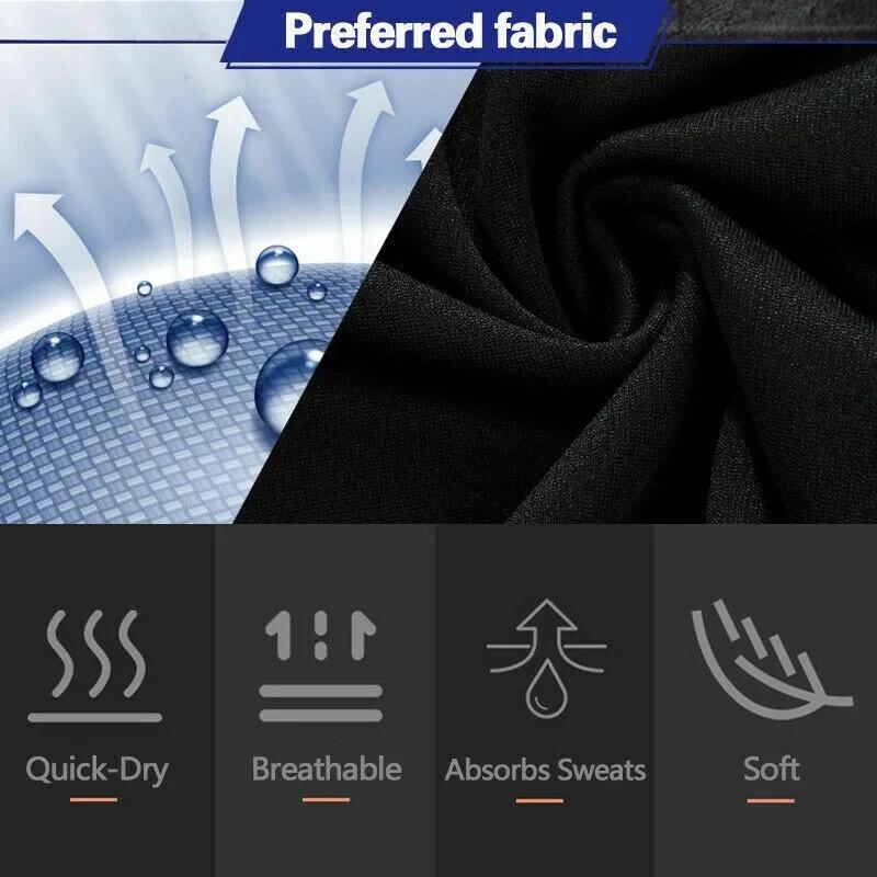 Ilfioreemio Pantalon de compression pour homme Collant de course Leggings d'entraînement Athlétique