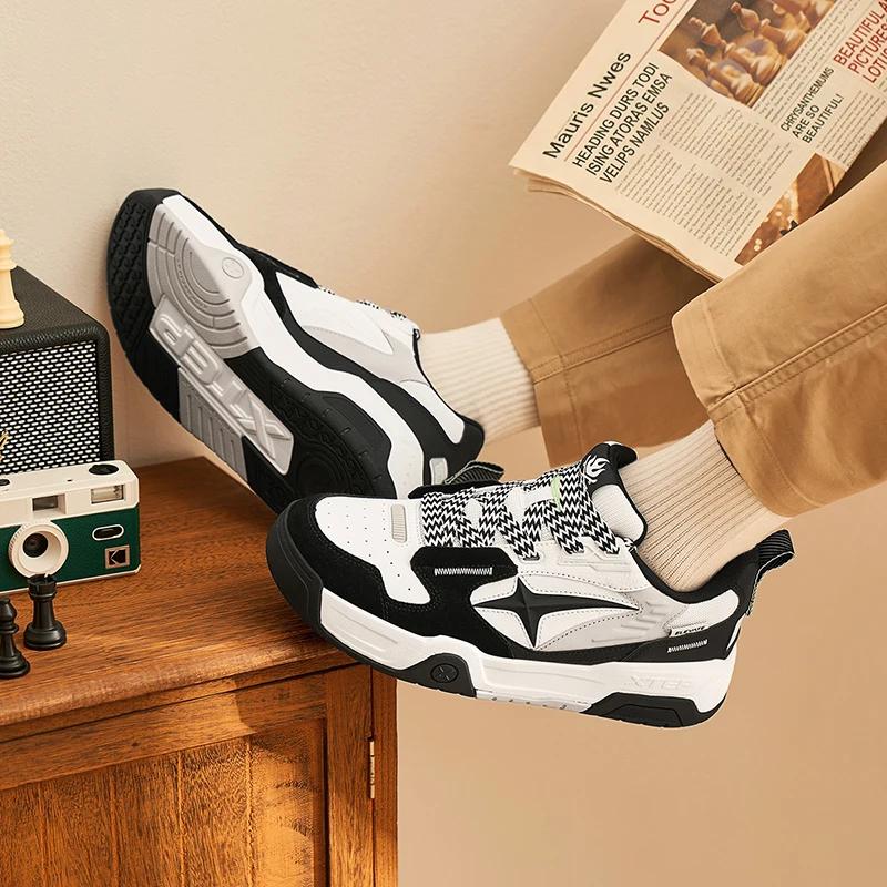 Chaussures skate homme hiver Xtep stabilité - Baskets mode street décontractées chaudes