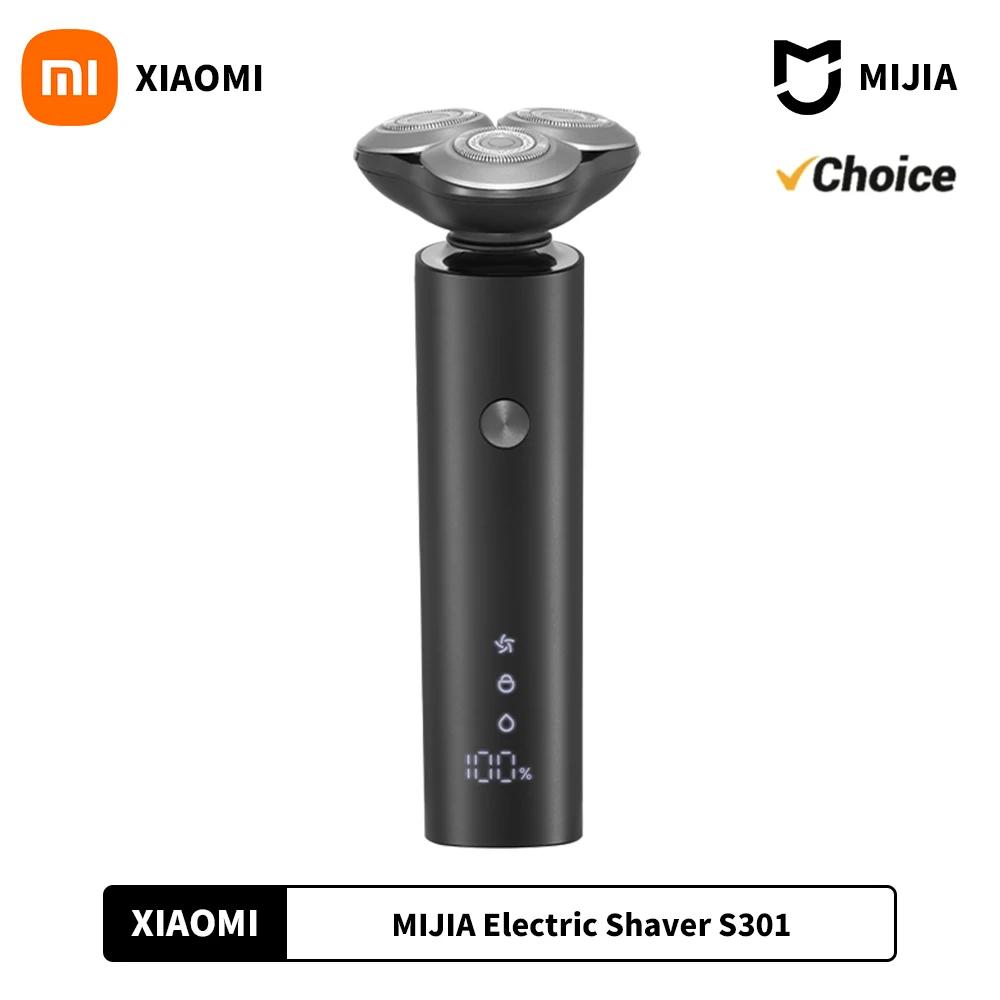 XIAOMI MIJIA-Rasoir électrique pour hommes, tondeuse à barbe S301, machine à raser portable, rasoir