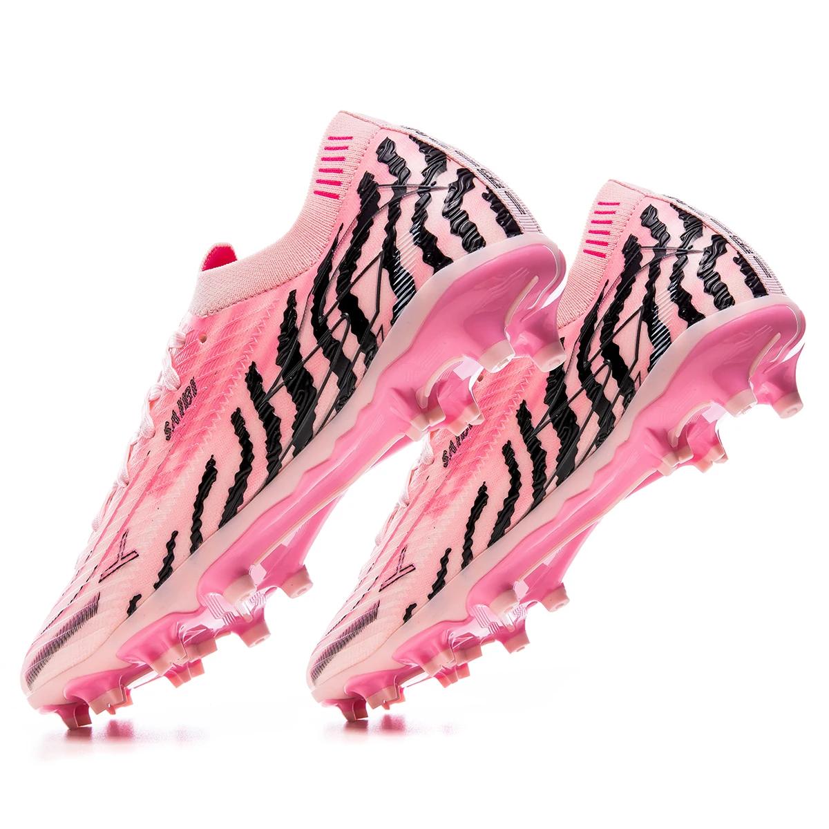 Nouvelles chaussures de Football pour adultes pour hommes bottes antidérapantes AG/FG chaussures de