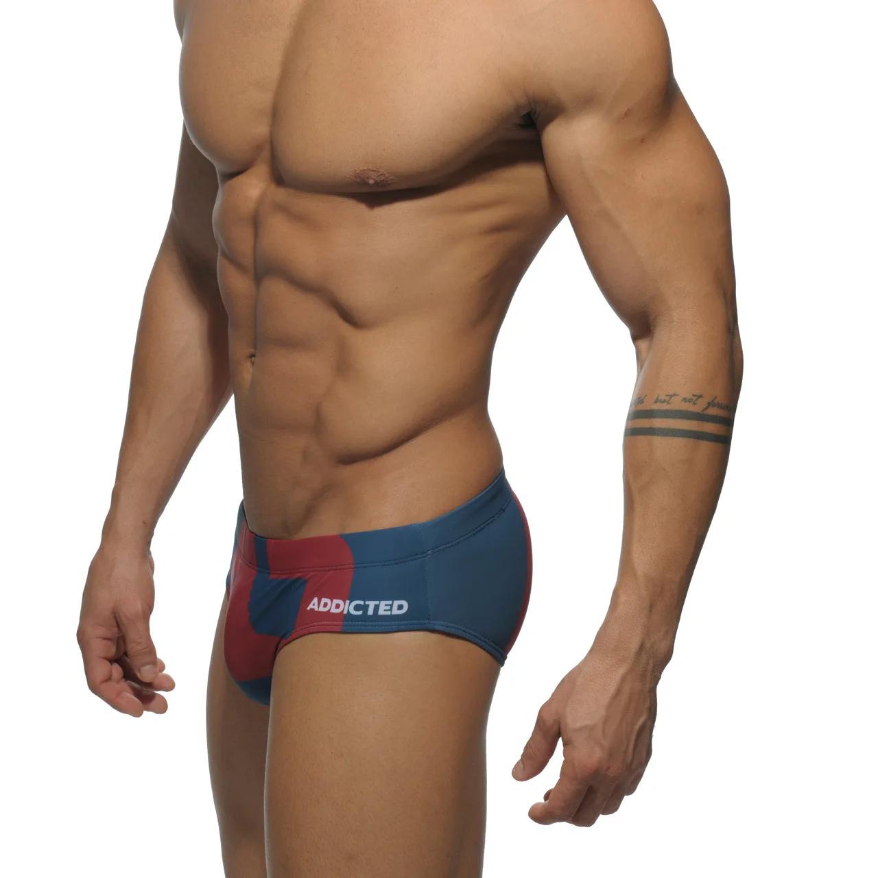 Maillot de bain sexy pour homme été plage - Boxer court bas pour surf et activités nautiques