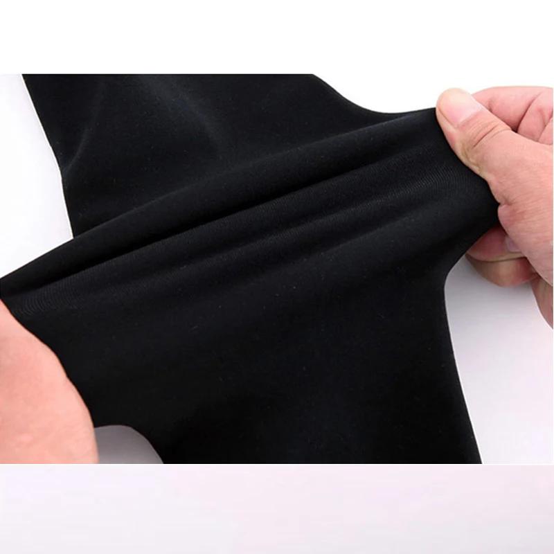 8 couleurs S-XXL hiver Leggings chauds femmes taille haute épais velours Legging mode solide grande