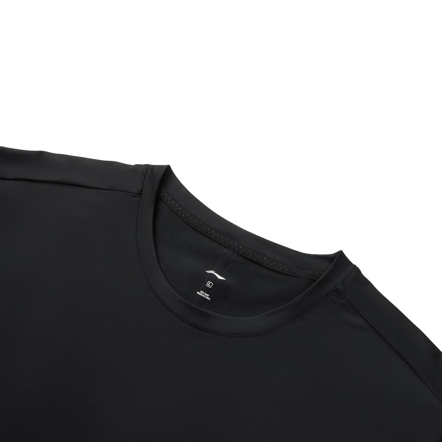 T-shirt de sport Li-Ning homme AT DRY FREEZE coupe régulière - Haut fitness manches courtes respirant