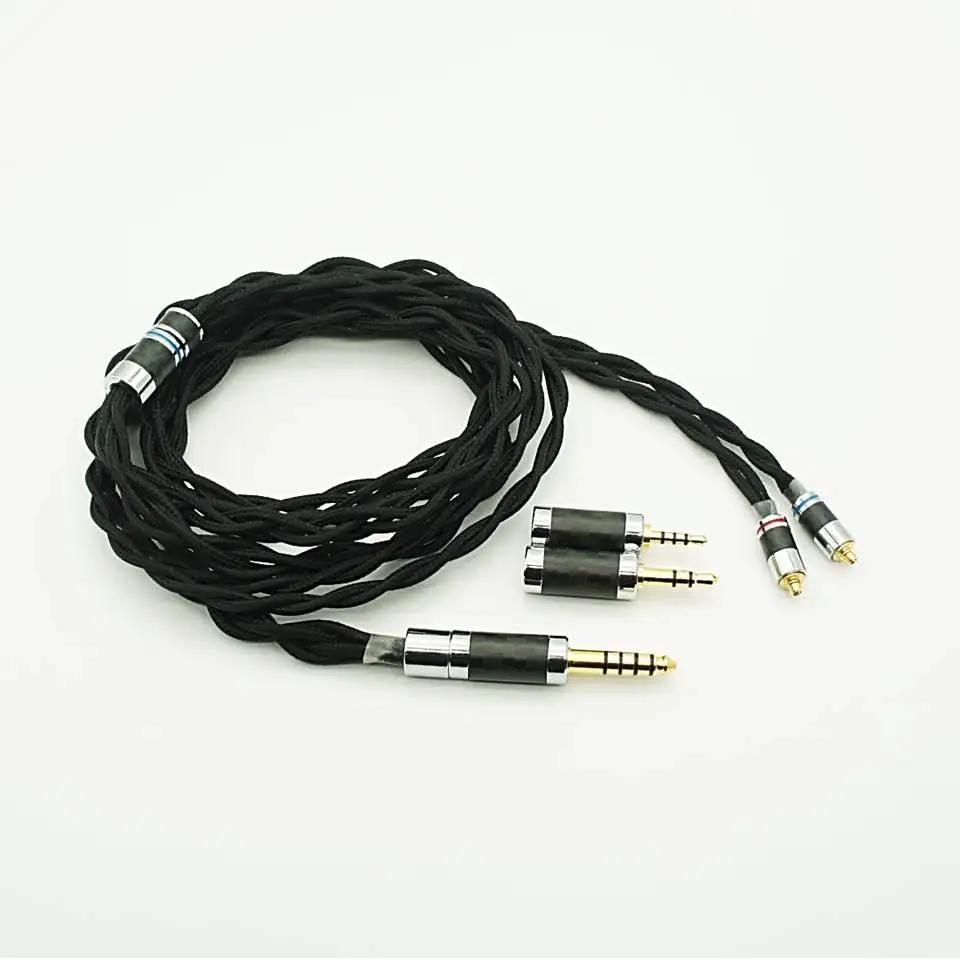 Penon Space-Câble de remplacement pour écouteurs, Plaqué argent, ODavid, HiFi, Audiophile, Câble de