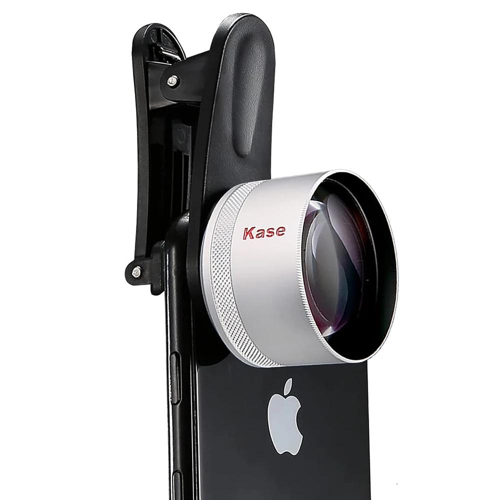 Objectif macro professionnel Kase pour smartphone avec clip pour iPhone 15 14 13 Huawei Xiaomi Samsu