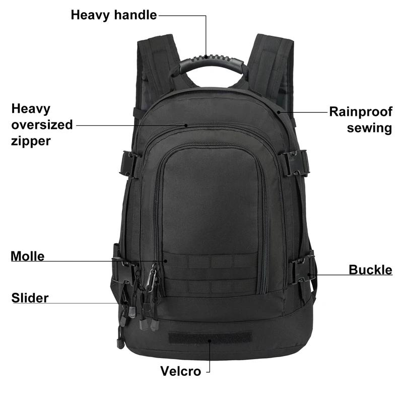 Sac à dos souple pour homme, sac à dos de randonnée en plein air, sac à dos de camping, sac de voyag