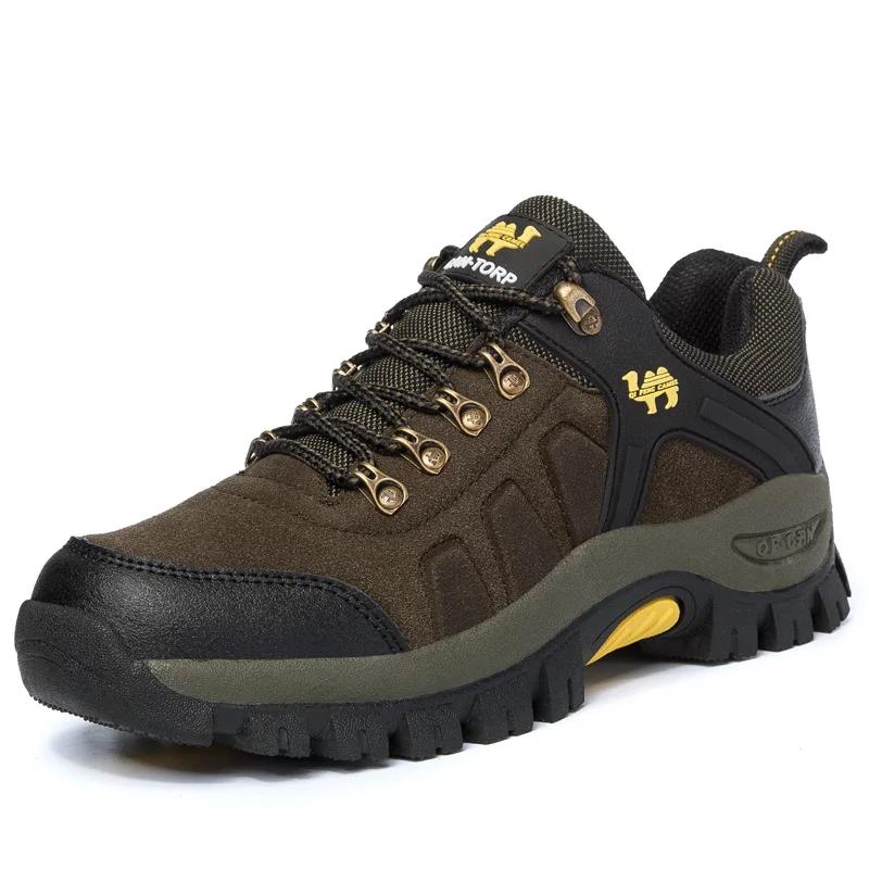 Bottes randonnée classiques hommes femmes antidérapantes - Chaussures escalade caoutchouc été hiver