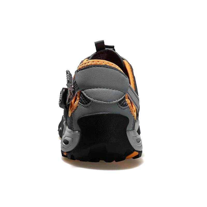 Chaussures randonnée respirantes HUMTTO hommes - Baskets sport été décontractées outdoor polyvalentes