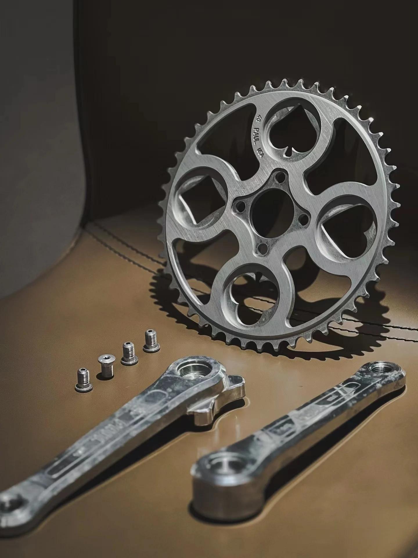 Manivelles de poker Retour aux anciens Chainrings 46T Limited et épuisé