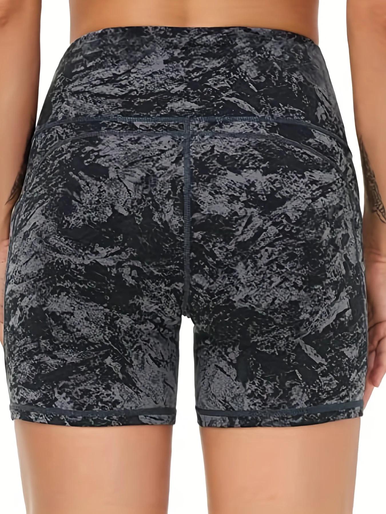 Short de yoga pour course à pied pour femme, pantalon de fitness avec poche pour rehausser les hanch