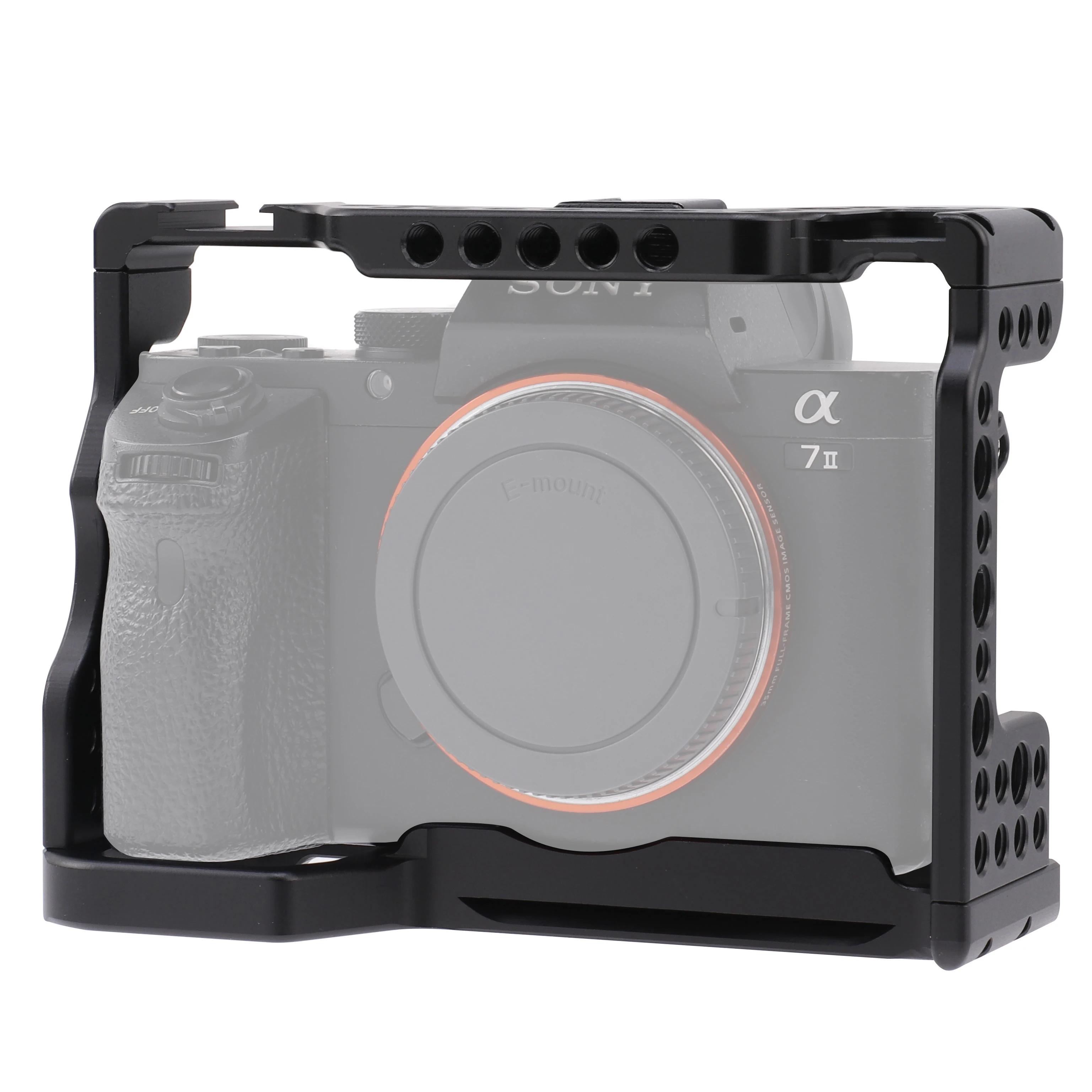 Cage de caméra pour Sony A9 A7RIII A7III A7M3, en alliage d'aluminium, Cage de lapin, étui de protec