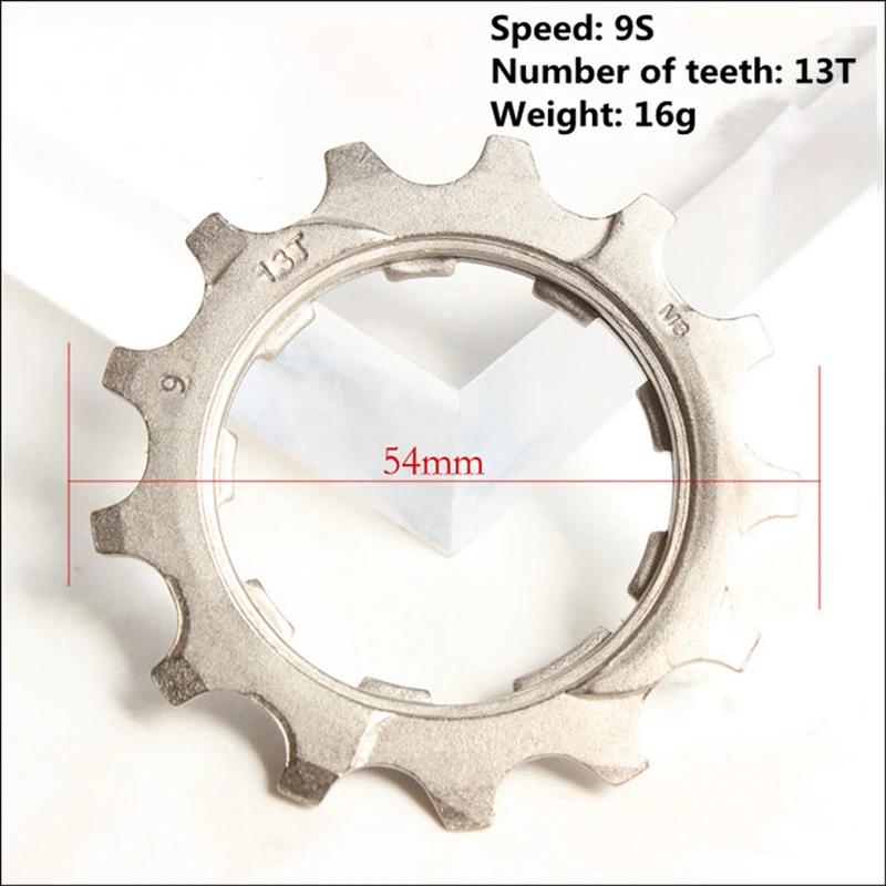 Tout nouveau pignon de volant d'inertie de Cassette de vélo de montagne à 9 vitesses 9S vtt 11T 12T