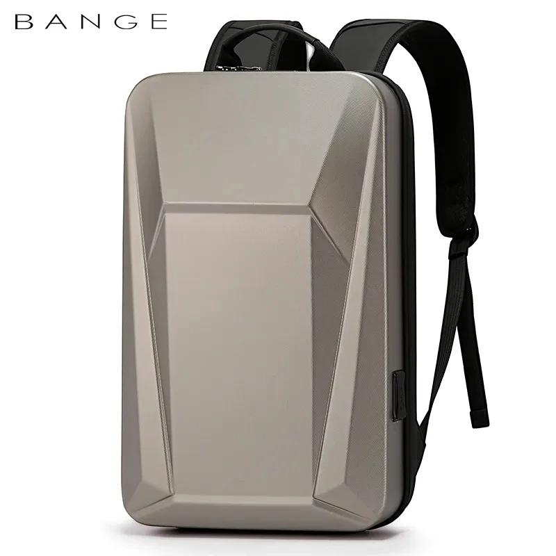 BANGE sac à dos multifonction série coque dure hommes Anti-vol étanche ordinateur portable mâle sac